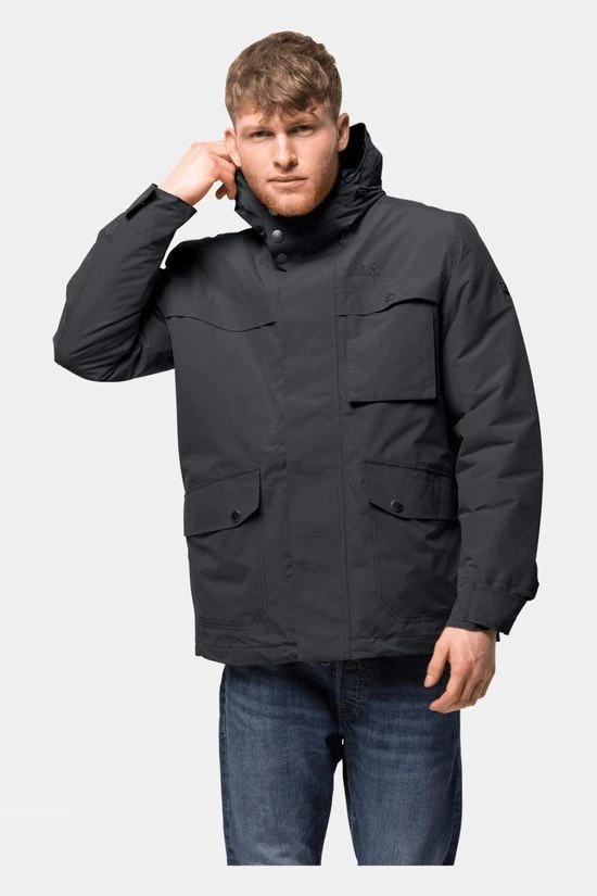 Jack Wolfskin Mens Wildwood Jacket 4 Jack Wolfskin Mens Wildwood Jacket - Image 2