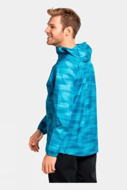 Odlo Mens Fli 2.5L Waterproof Print Hardshell Jacket -North Trail Outfitters a11152764040b