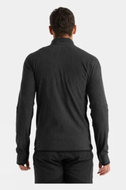 Icebreaker Mens Descender Long Sleeve Zip Top -North Trail Outfitters a1724343 7071 t