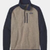 Patagonia Mens Better Sweater Quarter Zip Fleece -North Trail Outfitters a1734204 6841 a