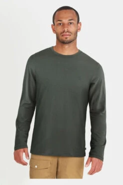 Fjallraven Mens Abisko Wool Long Sleeved T-Shirt 10 Fjallraven Mens Abisko Wool Long Sleeved T-Shirt -North Trail Outfitters a1824141 7171 f