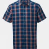 Craghoppers Mens Rafie Short Sleeved Check Shirt 2 Craghoppers Mens Rafie Short Sleeved Check Shirt -North Trail Outfitters a18342324040
