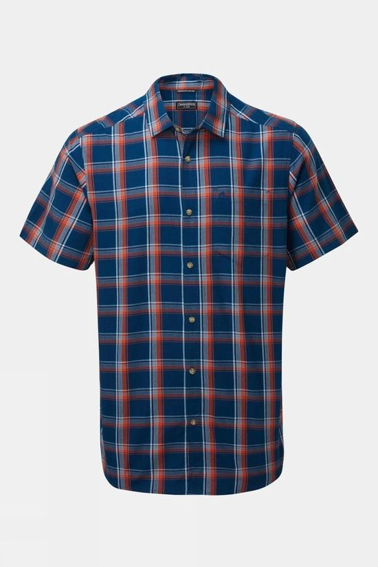 Craghoppers Mens Rafie Short Sleeved Check Shirt 3 Craghoppers Mens Rafie Short Sleeved Check Shirt