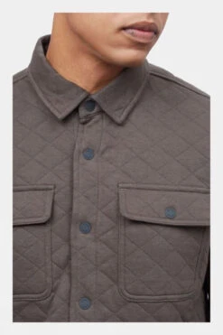 Tentree Mens Colville Quilted Shirt -North Trail Outfitters a1844353 6666 d