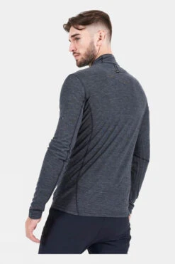 Montane Mens Primino 140 Long Sleeve Zip Neck Top -North Trail Outfitters a1924043 7070 t