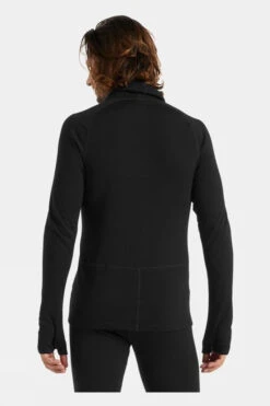 Icebreaker Mens Merino Logn Sleeve Roll Neck Top -North Trail Outfitters a1924207 7070 c