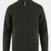 Fjallraven Mens Övik Zip Cardigan Knit -North Trail Outfitters b11bfa0143 5454 a