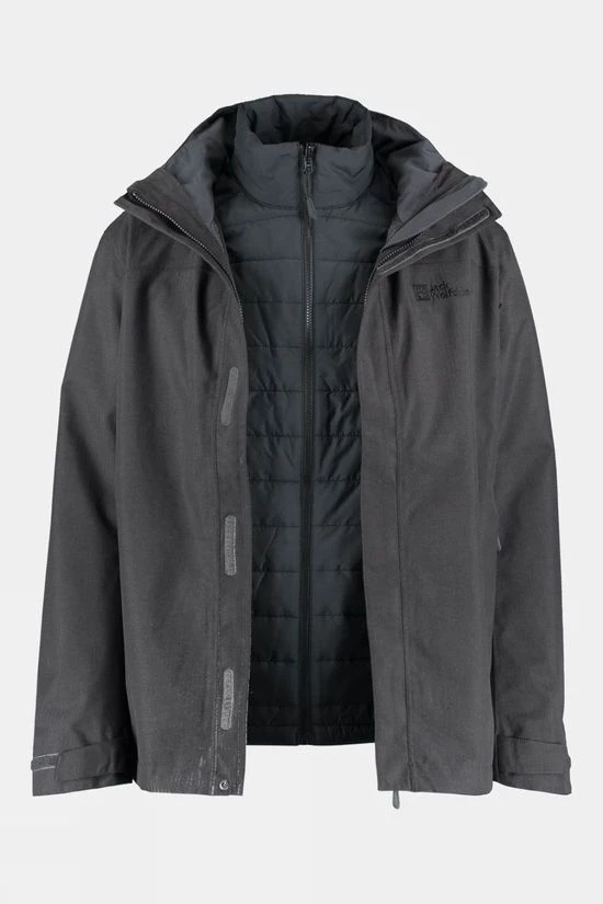 Jack Wolfskin Mens Glencoe Sky 3-in-1 Jacket 3 Jack Wolfskin Mens Glencoe Sky 3-in-1 Jacket