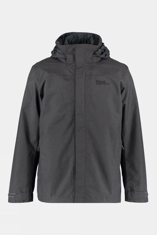 Jack Wolfskin Mens Glencoe Sky 3-in-1 Jacket 4 Jack Wolfskin Mens Glencoe Sky 3-in-1 Jacket - Image 2