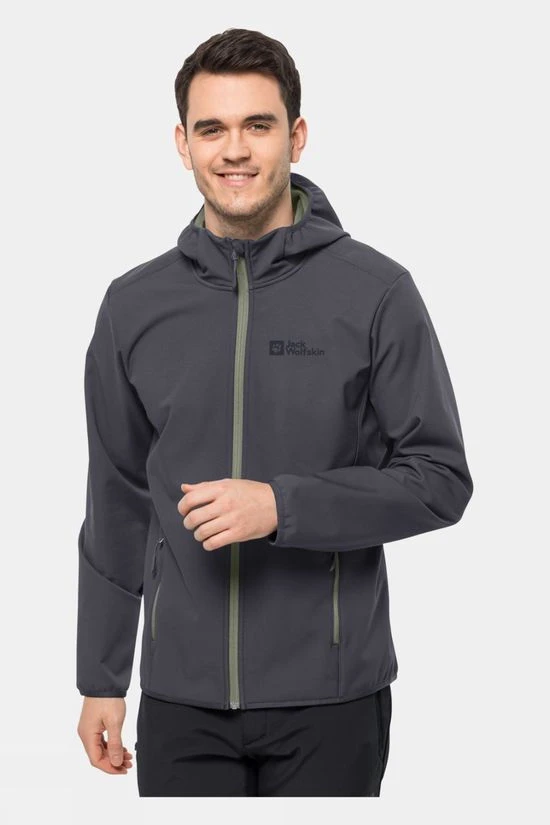 Jack Wolfskin Mens Bornberg Hooded Jacket 4 Jack Wolfskin Mens Bornberg Hooded Jacket - Image 2