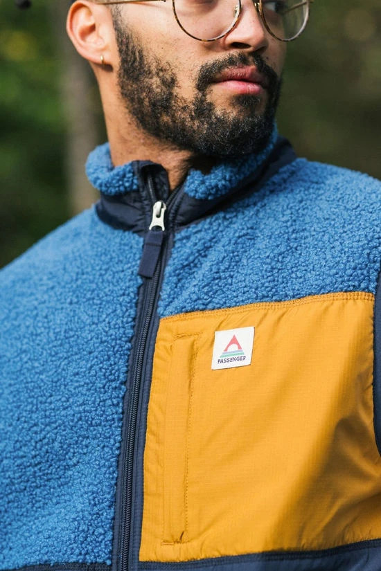 Mens Born Explorer Recycled Polar-Lined Sherpa Vest 14 Mens Born Explorer Recycled Polar-Lined Sherpa Vest - Image 12