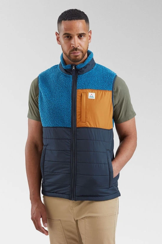 Mens Born Explorer Recycled Polar-Lined Sherpa Vest 5 Mens Born Explorer Recycled Polar-Lined Sherpa Vest - Image 3