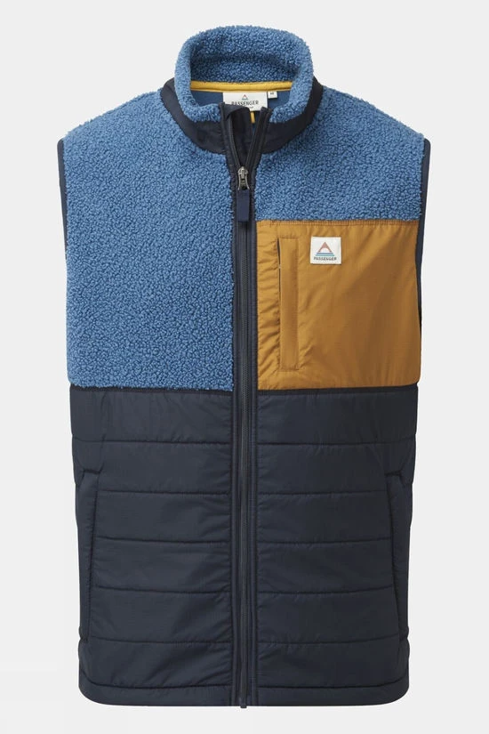 Mens Born Explorer Recycled Polar-Lined Sherpa Vest 3 Mens Born Explorer Recycled Polar-Lined Sherpa Vest