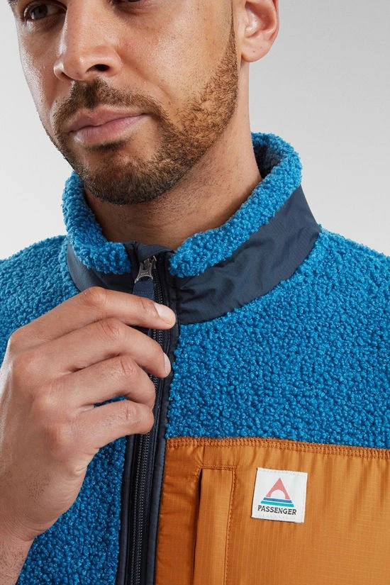 Mens Born Explorer Recycled Polar-Lined Sherpa Vest 8 Mens Born Explorer Recycled Polar-Lined Sherpa Vest - Image 6