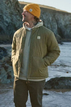 Mens Hytte Recycled Fleece-Lined Jacket -North Trail Outfitters b12aje0150 5858 l