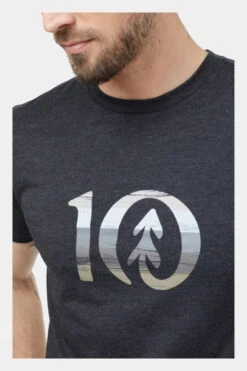 Tentree Mens Spruce Stripe Ten T-Shirt -North Trail Outfitters b12bac0353 7070 d