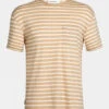 Icebreaker Mens Granary Stripe Pocket Tee -North Trail Outfitters b12bac0364 6412 a