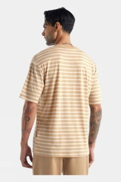 Icebreaker Mens Granary Stripe Pocket Tee -North Trail Outfitters b12bac0364 6412 c