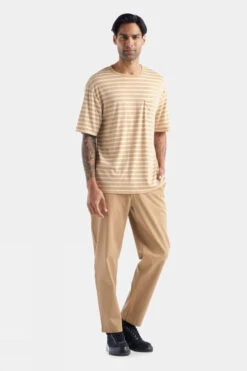 Icebreaker Mens Granary Stripe Pocket Tee -North Trail Outfitters b12bac0364 6412 d
