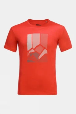 Jack Wolfskin Mens Peak Graphic Tee