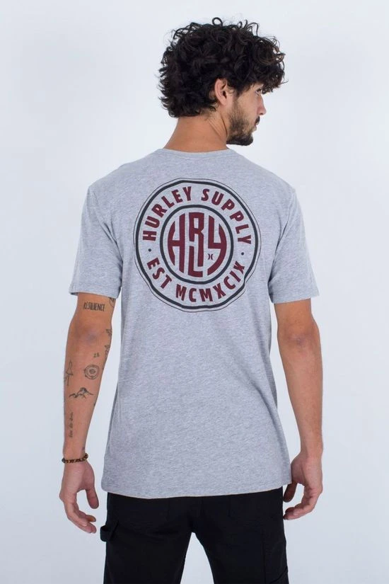 Hurley Mens Everyday Emblem Tee 4 Hurley Mens Everyday Emblem Tee - Image 2