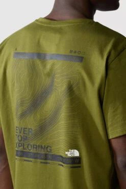 The North Face Mens Foundation Mountain Lines Graphic T-Shirt -North Trail Outfitters b12bac0881 5555 e