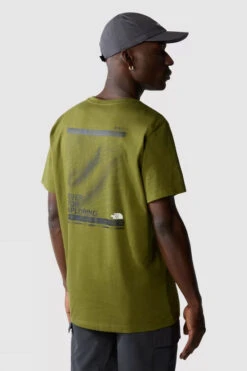 The North Face Mens Foundation Mountain Lines Graphic T-Shirt -North Trail Outfitters b12bac0881 5555 z