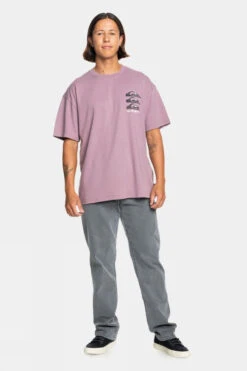 Quiksilver Mens Vertical Logos T-Shirt -North Trail Outfitters b12bac1003 3434 f