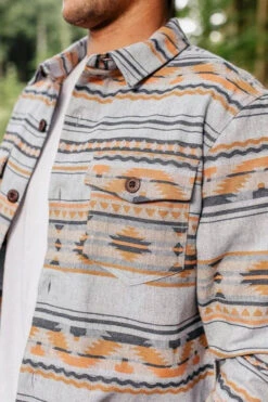 Mens Woodland Organic Cotton Overshirt -North Trail Outfitters b12bcb0195 7272 m