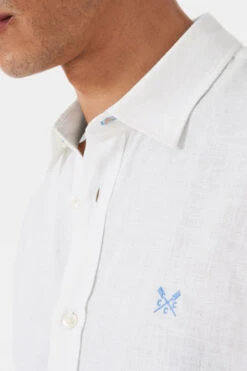 Mens Long Sleeve Linen Shirt -North Trail Outfitters b12bcb0216 1010 e