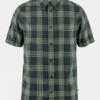 Fjallraven Mens Ovik Travel Short Sleeve Shirt -North Trail Outfitters b12bcc0019 4452 a