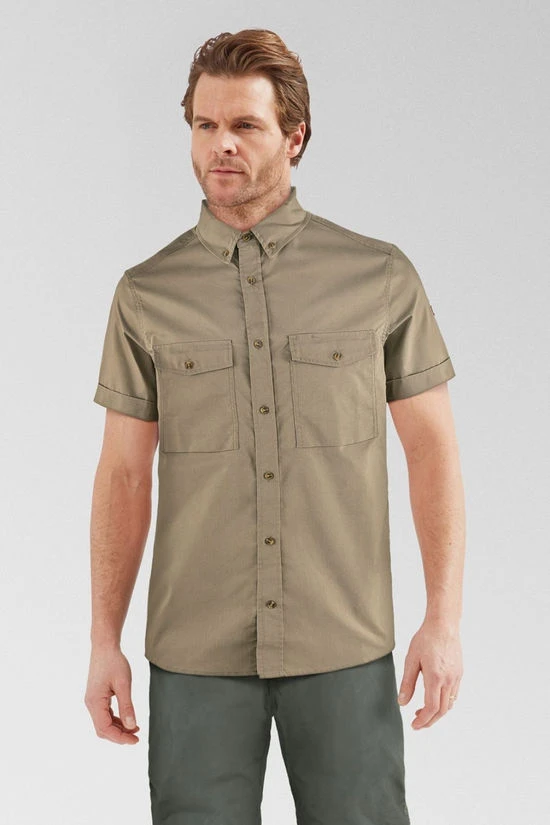 Fjallraven Mens Övik Air Stretch Short Sleeve Shirt 5 Fjallraven Mens Övik Air Stretch Short Sleeve Shirt - Image 3