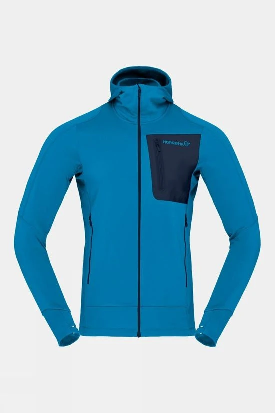 Norrona Mens Falketind Power Grid Hooded Fleece Jacket 3 Norrona Mens Falketind Power Grid Hooded Fleece Jacket