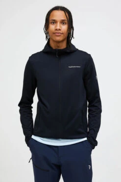 Peak Performance Mens Light Zip Hooded Fleece Jacket -North Trail Outfitters b12bea0104 7070 e
