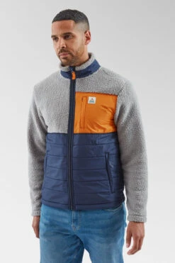 Mens Born Explorer Recycled Polar-Lined Sherpa Fleece -North Trail Outfitters b12beb0266 7373 p