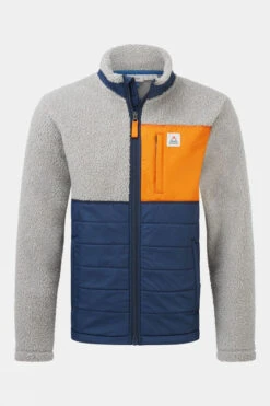 Mens Born Explorer Recycled Polar-Lined Sherpa Fleece