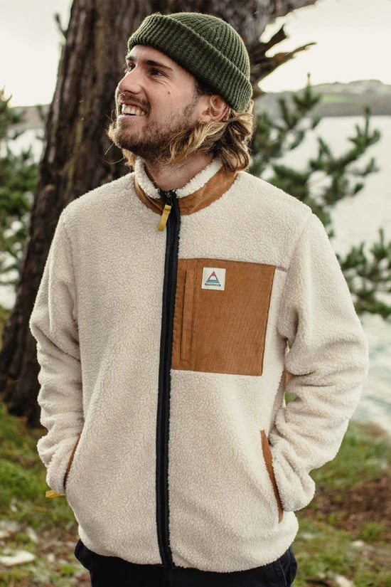 Mens Trekker Recycled Sherpa Full Zip Fleece 13 Mens Trekker Recycled Sherpa Full Zip Fleece - Image 11