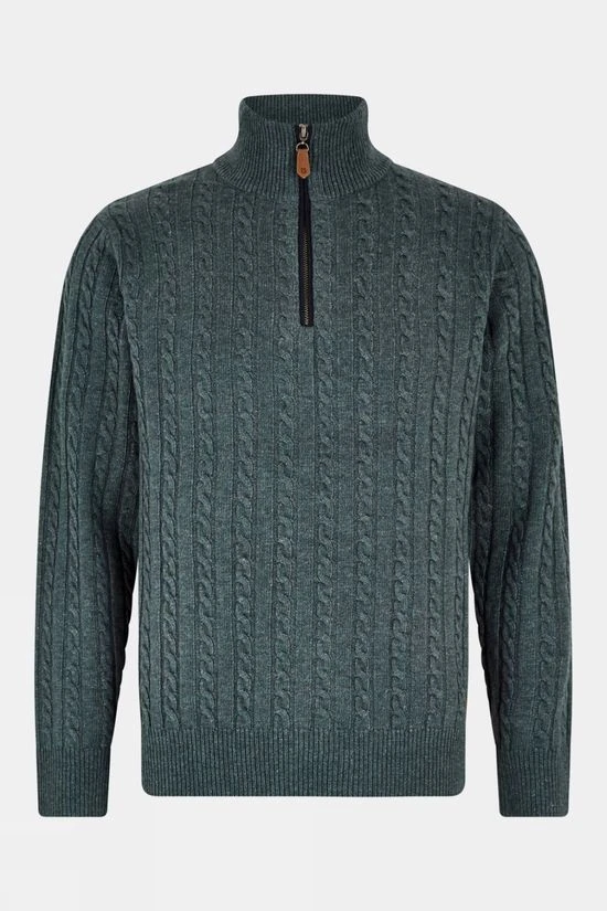 Dubarry Mens Cronin Zip Neck Sweater 3 Dubarry Mens Cronin Zip Neck Sweater