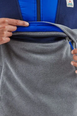 Mens Woodland Hooded 1/2 Zip Recycled Polar Fleece -North Trail Outfitters b12bed0117 4472 t