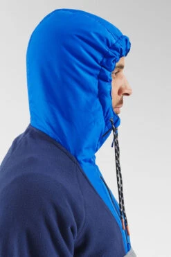 Mens Woodland Hooded 1/2 Zip Recycled Polar Fleece -North Trail Outfitters b12bed0117 4472 v