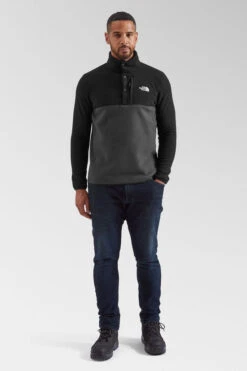 The North Face Mens Ryeford Snap 2 Neck Pullover Fleece -North Trail Outfitters b12bed0128 7370 r