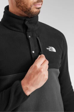 The North Face Mens Ryeford Snap 2 Neck Pullover Fleece -North Trail Outfitters b12bed0128 7370 u