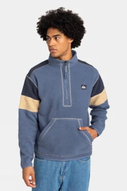 Quiksilver Mens Clean Coast Half Zip Fleece 12 Quiksilver Mens Clean Coast Half Zip Fleece -North Trail Outfitters b12bed0146 4848 c
