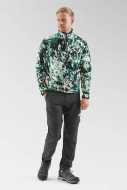 The North Face Mens Glacier Printed Quarter Zip Fleece -North Trail Outfitters b12bee0088 5907 r
