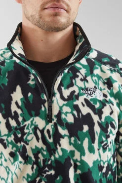 The North Face Mens Glacier Printed Quarter Zip Fleece -North Trail Outfitters b12bee0088 5907 v