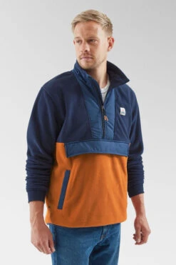 Mens Woodland Hoodless Half Zip Recycled Polar Fleece 16 Mens Woodland Hoodless Half Zip Recycled Polar Fleece -North Trail Outfitters b12bee0137 4426 w