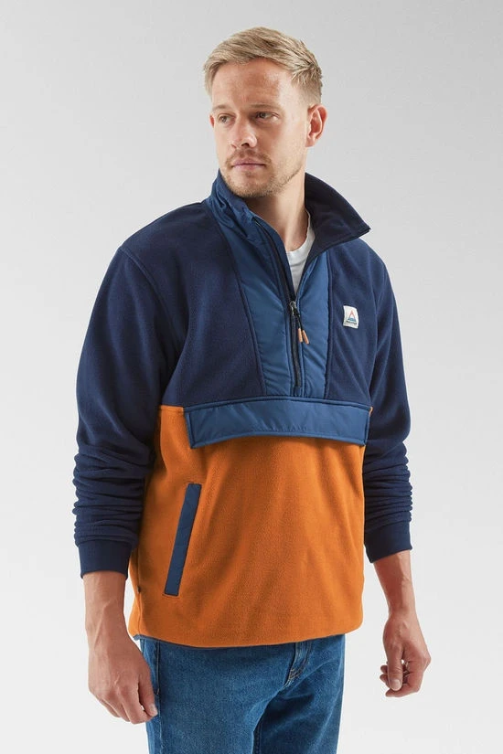 Mens Woodland Hoodless Half Zip Recycled Polar Fleece 7 Mens Woodland Hoodless Half Zip Recycled Polar Fleece - Image 5