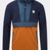 Mens Woodland Hoodless Half Zip Recycled Polar Fleece -North Trail Outfitters b12bee0137 4426 y