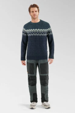 Fjallraven Mens Övik Knit Jumper -North Trail Outfitters b12bfa0109 4441 f
