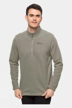 Jack Wolfskin Mens Taunus Half Zip Fleece 7 Jack Wolfskin Mens Taunus Half Zip Fleece -North Trail Outfitters b12bfa0194 737j b